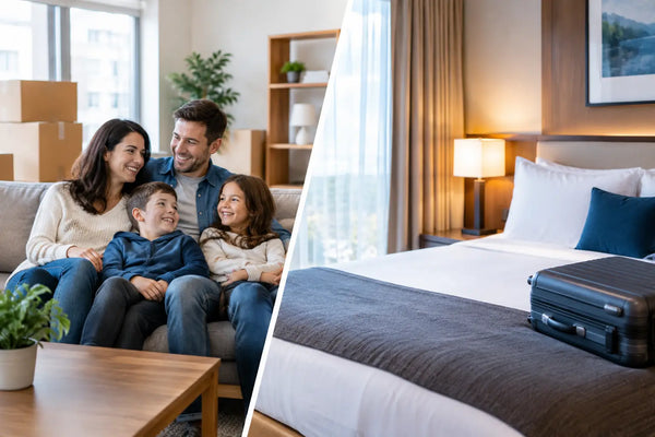 Family Relocation Housing Versus Hotel Stays